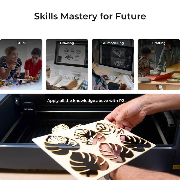 Acquire skills mastery for the future with the xTool Laser Material Education Package