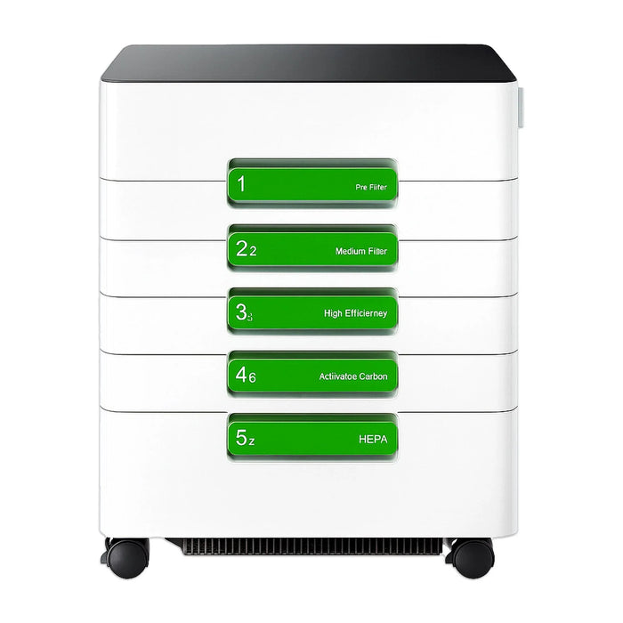 xTool SafetyPro AP2 MAX Industrial Air Purifier with SuperCyclone System