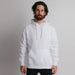 101 Adult Comfort Hoodie White Front Full View