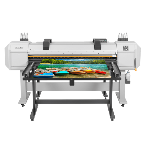 Mutoh ValueJet 1627MH Hybrid Printer 64" Includes Ink Starter Kit Front View