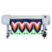 Mutoh ValueJet 1638WX Dye Sublimation Printer 64" with Dye Sublimation Paper Front View
