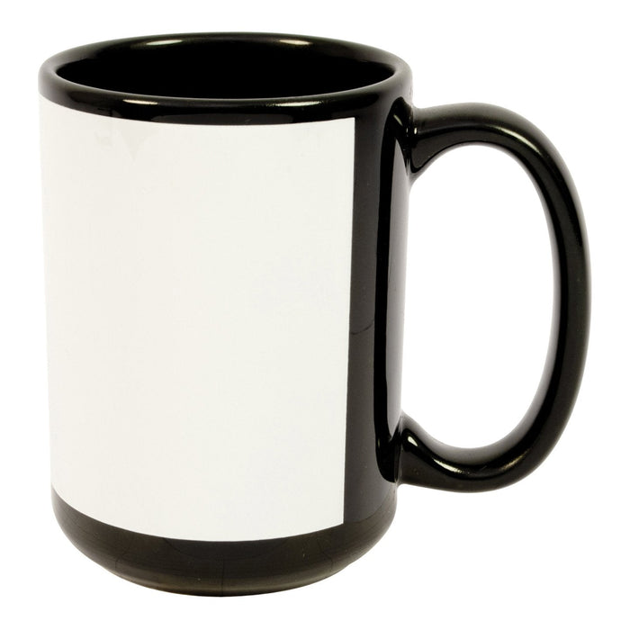 13 oz./400 ml Personalized Glass Coffee Mug with Colored Handle -  Orcacoatings, the Best-Selling Sublimation product brand