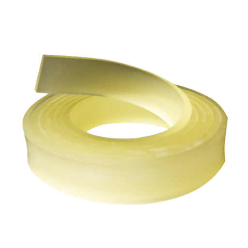 squeegee rubber clear yellow
