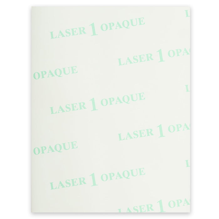 Laser '1' Opaque heat transfer paper for dark fabrics. 11x17,50 sheets for  Dark Shirts