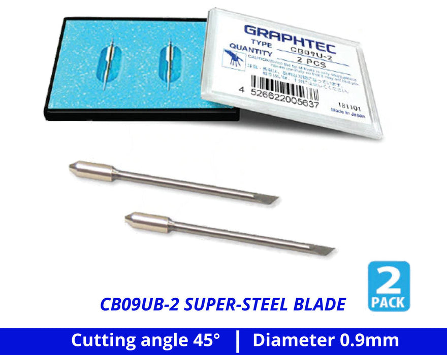 Graphtec CB09UB Supersteel Blades 45° - 0.9mm