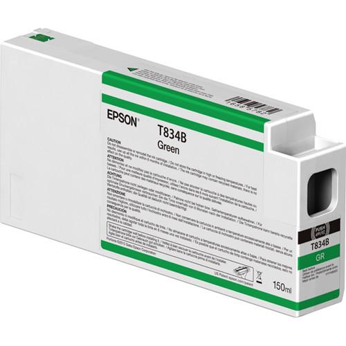 Epson T834 UltraChrome HD/HDX Ink Cartridge 150ML Green