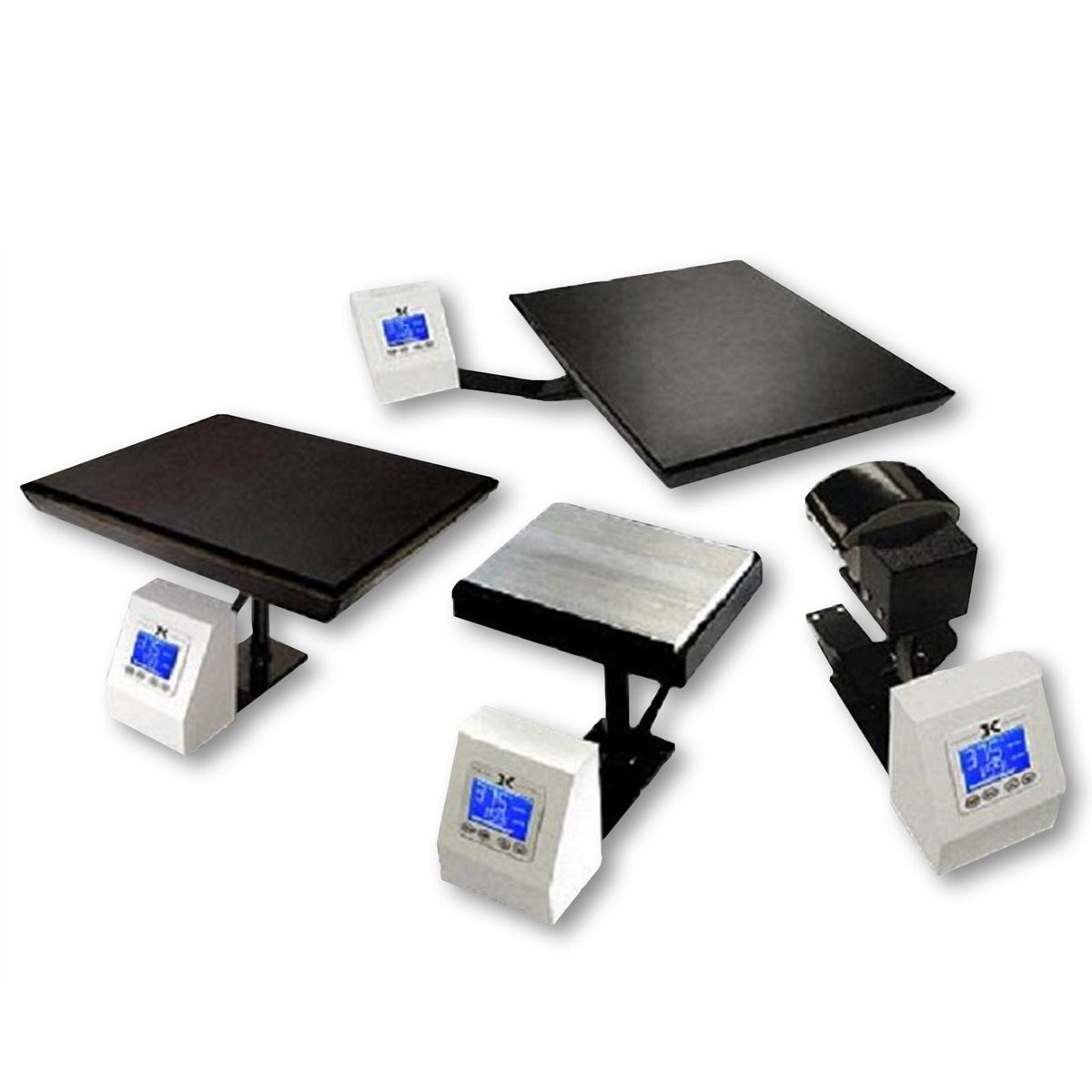 DK16 14x16 Clamshell Heat Press With Stand