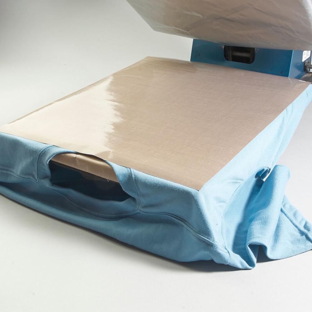 Heat Press PTFE Upper Platen Wrap With Seam - Embedded Magnets