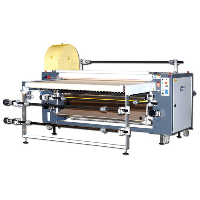 Practix OK-405 Cut Part with Roll To Roll Rotary Sublimation Transfer Press for 24" Diameter Drum