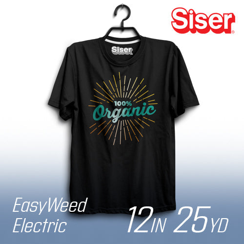 Siser EasyWeed Electric Heat Transfer Vinyl - 12" Width 25 Yard