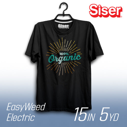 Siser EasyWeed Electric Heat Transfer Vinyl - 15" Width 5 Yard