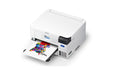Epson SureColor F170 Dye Sublimation Printer with Dye Sublimation Paper Angled Top View