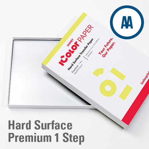 iColor Premium 1 Step Hard Surface Transfer Media 8.5" x 11"