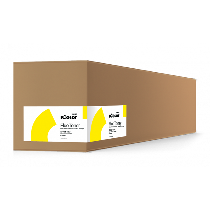 Uninet IColor 560 Fluorescent Toner Cartridge Yellow box