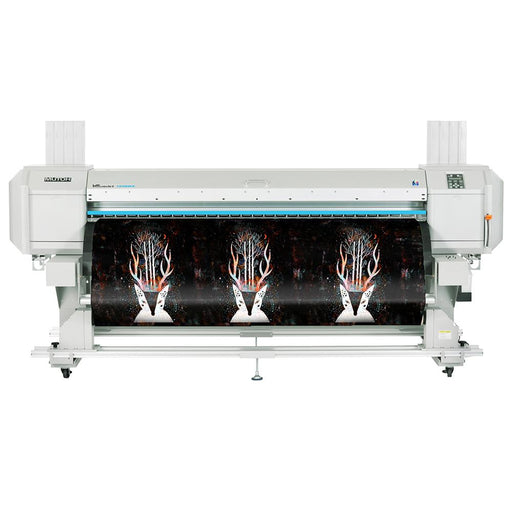 Mutoh ValueJet 1948WX Dye Sublimation Printer 75" with Dye Sublimation Paper Front View