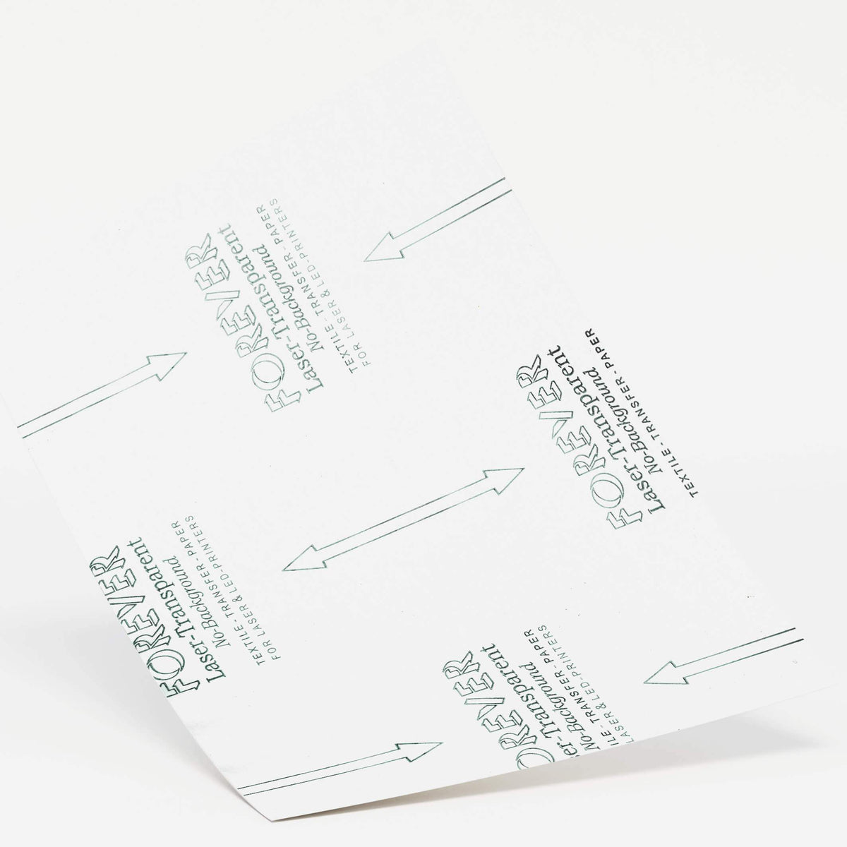 FOREVER Laser Printable Temporary Tattoo Sheets