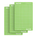 Nicapa Standard Grip Green Cutting Mat 4.5" x 6.5" 3PCS