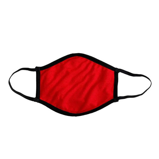 Red 100% Cotton Face Mask